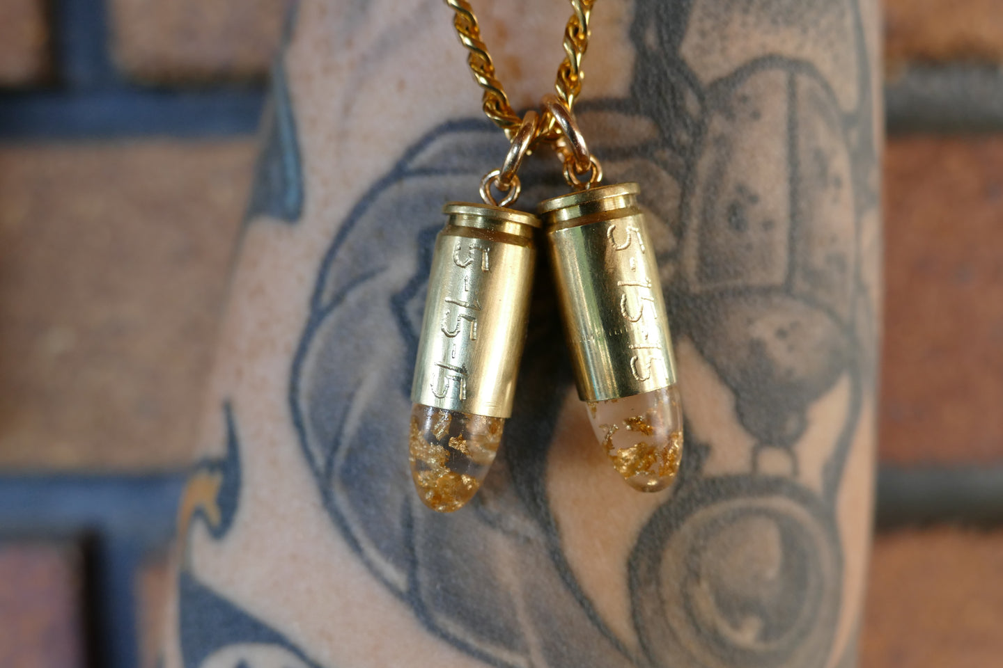 9mm Bullet Necklace